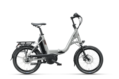 Grå Sparta d-WIZ el-foldecykel med flexbatteri