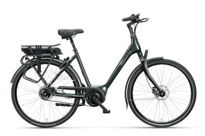 Green Gloss Sparta a-SHINE ULTRA elcykel med lav indstigning 
